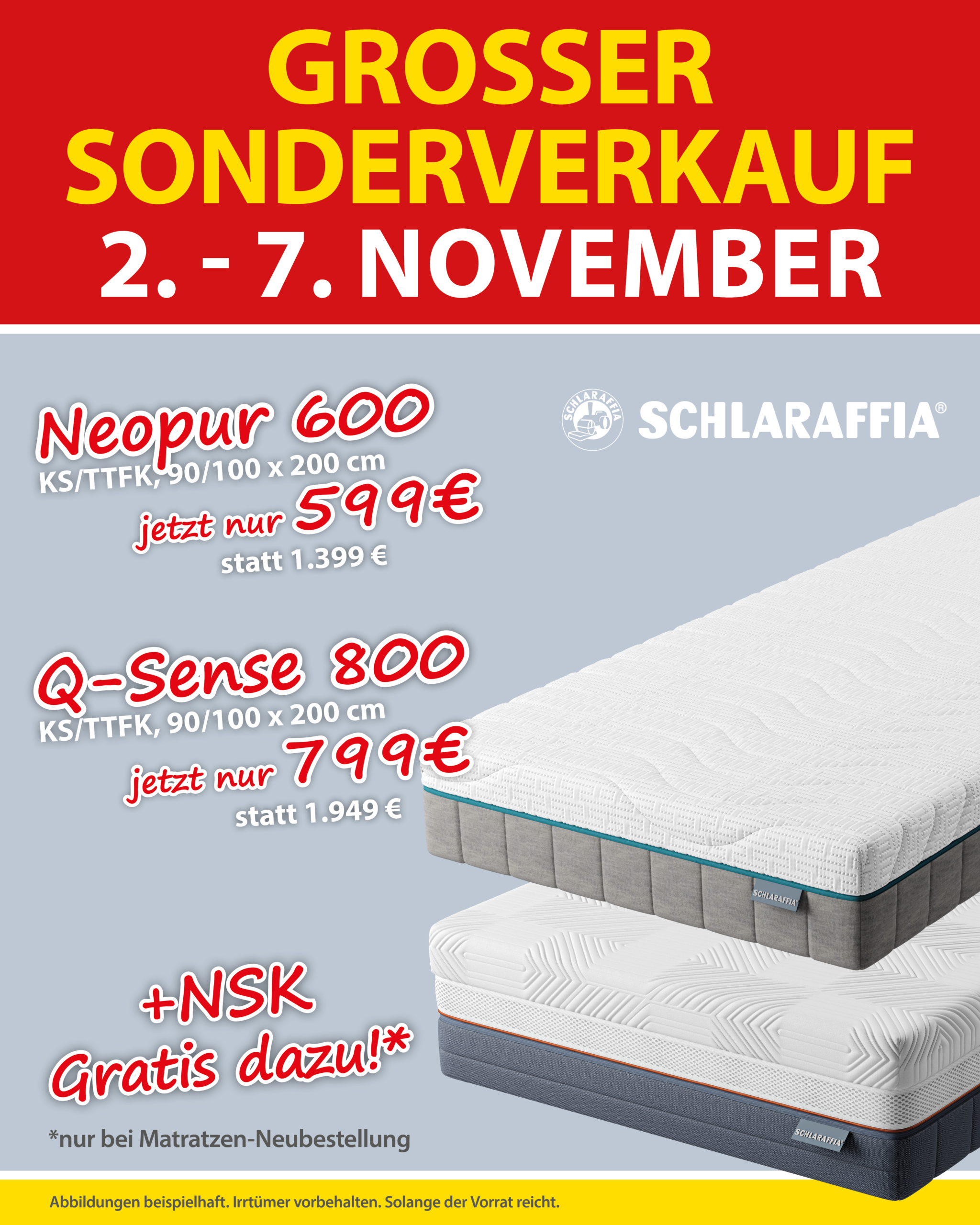 11-2026_Aktionswoche_Insta-Beitrag_Angebot_Schlaraffia_Matratzen